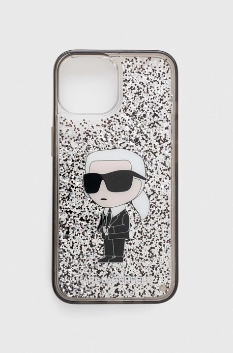 Karl Lagerfeld etui na telefon iPhone 15 6.1 kolor transparentny