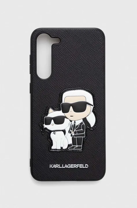 Puzdro na mobil Karl Lagerfeld Samsung Galaxy S23+ S916 čierna farba