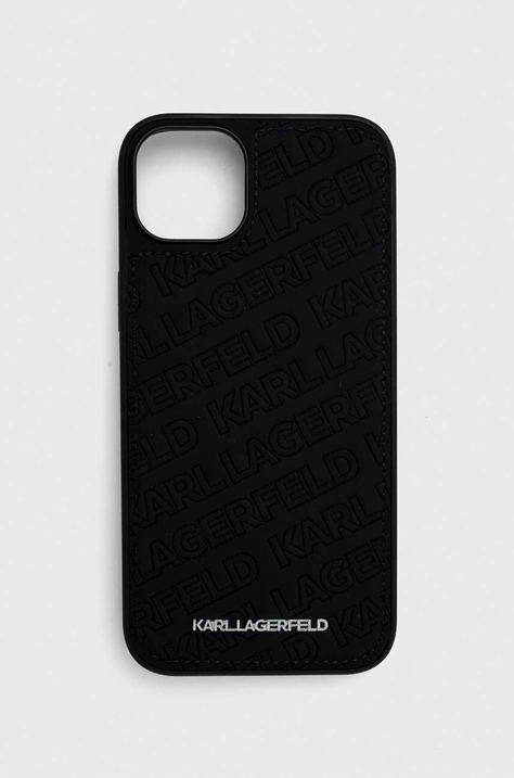 Θήκη κινητού Karl Lagerfeld iPhone 15 Plus / 14 Plus 6.7'' χρώμα: μαύρο