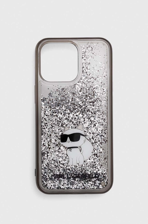 Obal na telefon Karl Lagerfeld iPhone 13 Pro / 13 6.1'' pruhledná barva