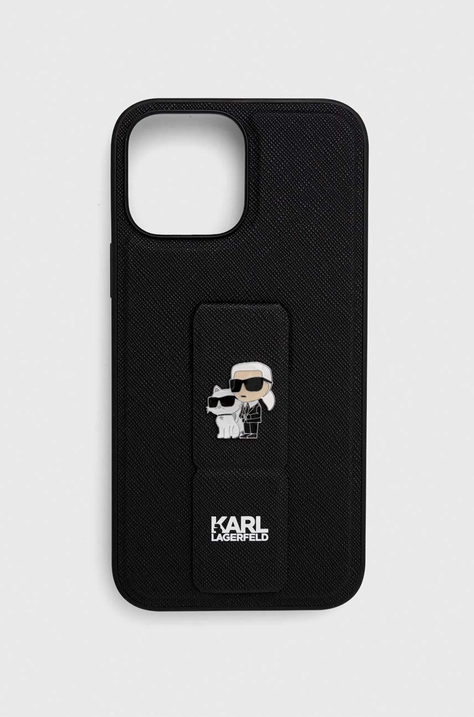 Чехол на телефон Karl Lagerfeld iPhone 13 Pro Max 6.7'' цвет чёрный