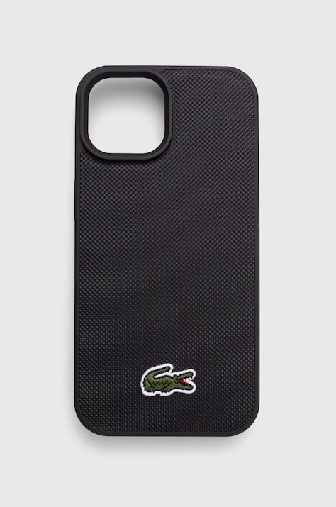 Lacoste telefon tok iPhone 15 / 14 / 13 6.1" fekete