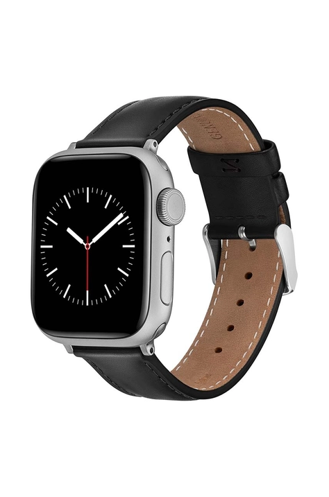 Řemínek pro Apple Watch Daniel Wellington Sheffield S černá barva