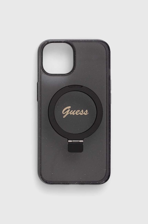 Guess Husă pentru telefon iPhone 14 / 15 / 13 6.1" culoarea negru