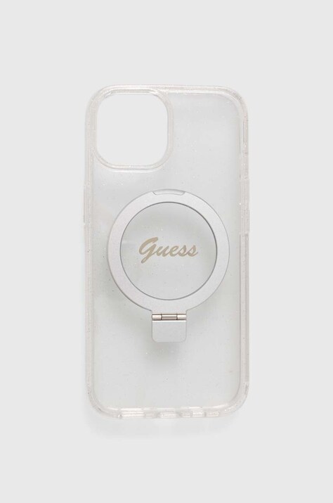 Guess Telefon tok iPhone 15 / 14 / 13 6.1" átlátszó
