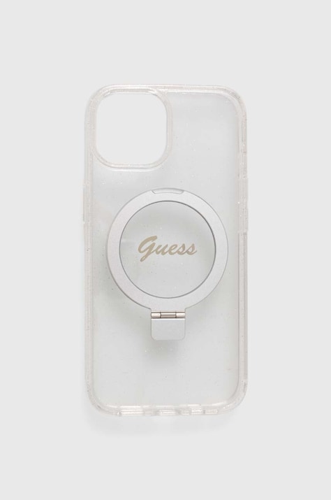 Guess Telefon tok iPhone 15 / 14 / 13 6.1" átlátszó