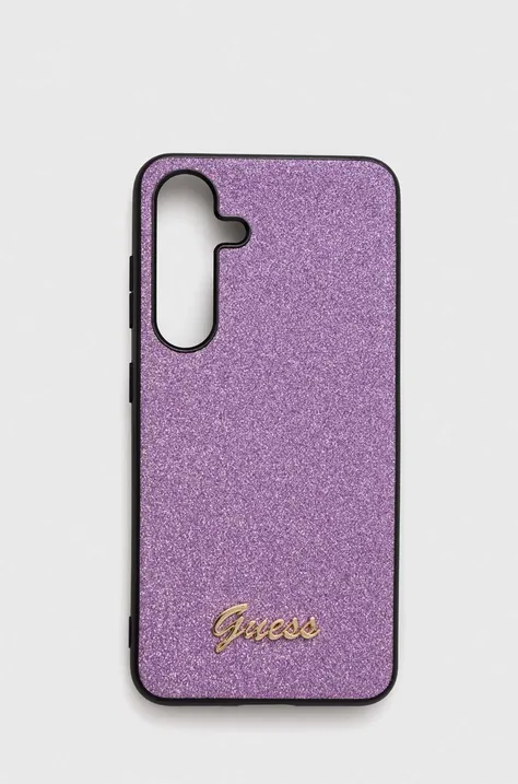 Θήκη κινητού Guess S24 S921 χρώμα: μοβ