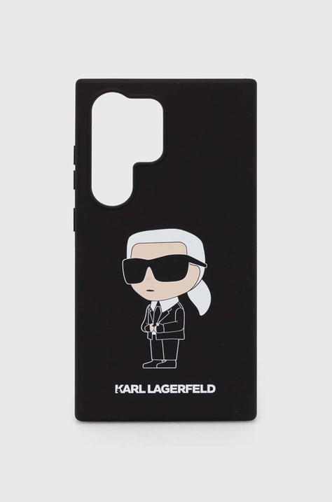 Karl Lagerfeld Husă pentru telefon S24 Ultra S928 culoarea negru