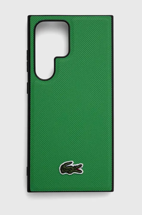 Lacoste Husă pentru telefon S24 Ultra S928 culoarea verde