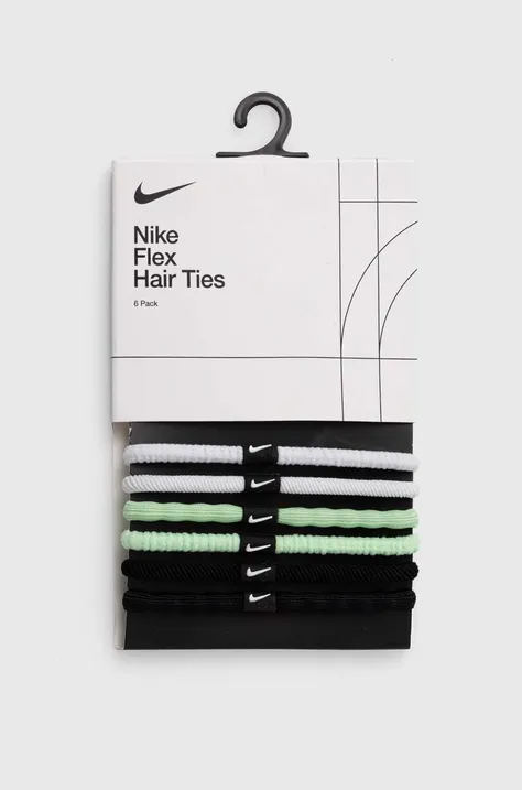 Резинки для волосся Nike 6-pack колір чорний