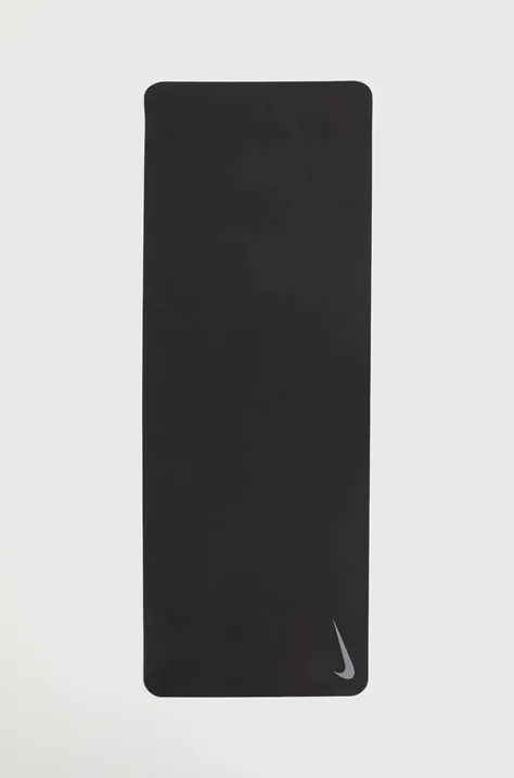 Двосторонній килимок для йоги Nike колір чорний