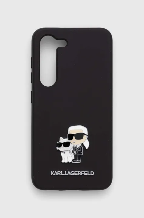 Θήκη κινητού Karl Lagerfeld S23 S911 χρώμα: μαύρο