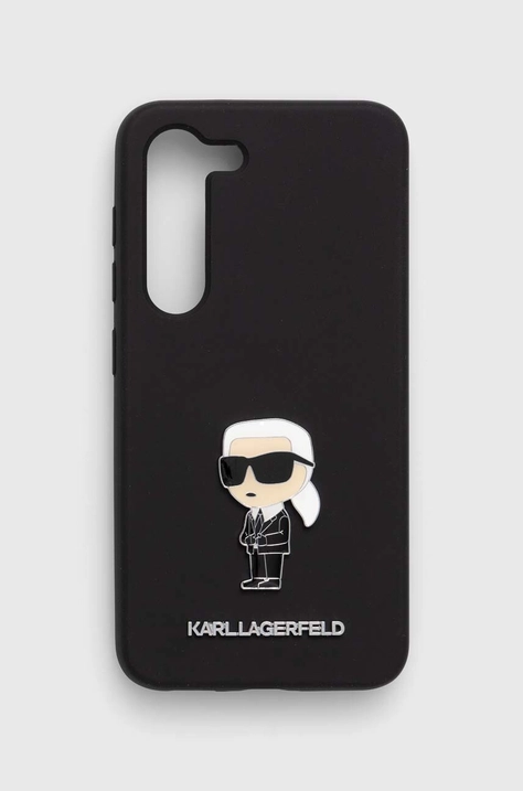 Θήκη κινητού Karl Lagerfeld S23 S911 χρώμα: μαύρο