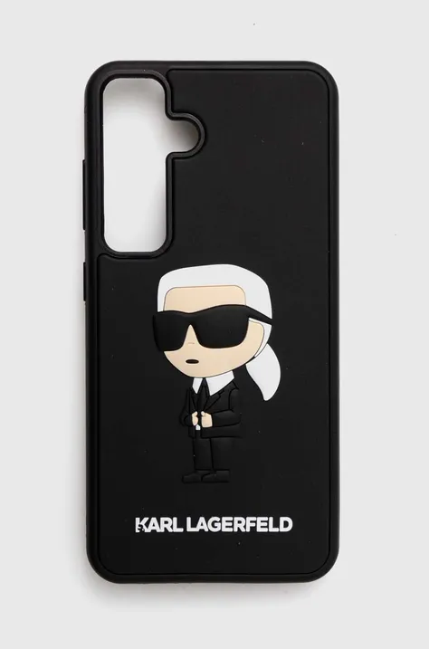 Etui za telefon Karl Lagerfeld S24 S921 črna barva