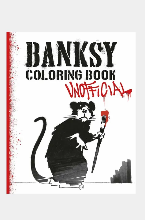 home & lifestyle kolorowanka Banksy Coloring Book by Magnus Frederiksen