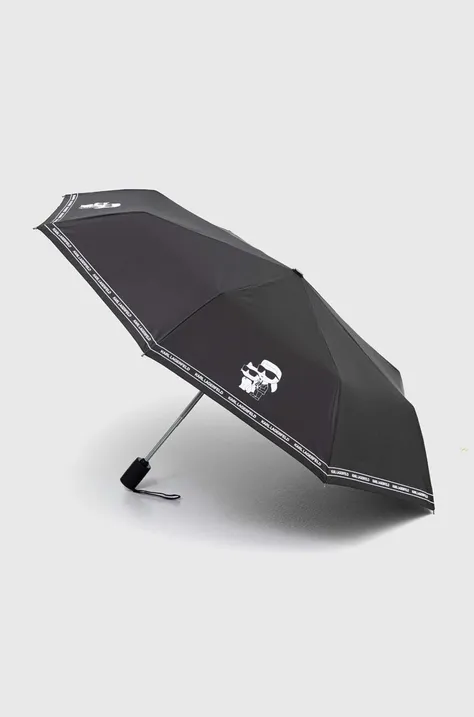 Karl Lagerfeld parasol kolor czarny 230M3884