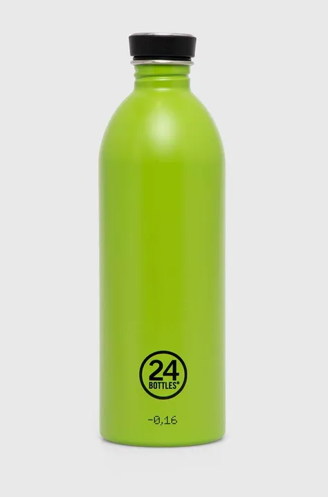 Fľaša 24bottles Urban Bottle 1000ml Lime Green zelená farba, Urban.Bottle.1lt.lim.gr