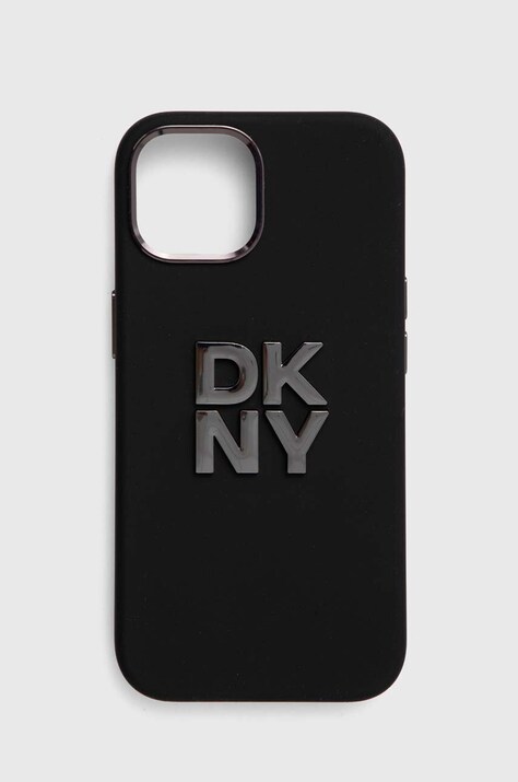 Dkny etui na telefon iPhone 15 / 14 / 13 6.1" kolor czarny DKHCP15SSMCBSK