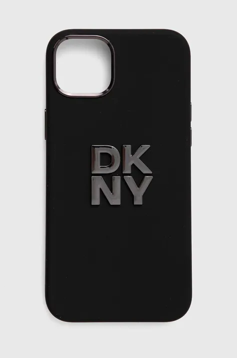 Etui za telefon Dkny iPhone 15 Plus / 14 Plus črna barva, DKHCP15MSMCBSK