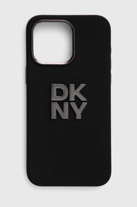 Etui za telefon Dkny iPhone 15 Pro Max 6.7" boja: crna, DKHCP15XSMCBSK