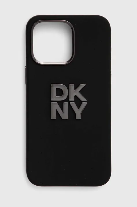 Чохол на телефон Dkny iPhone 15 Pro Max колір чорний DKHCP15XSMCBSK