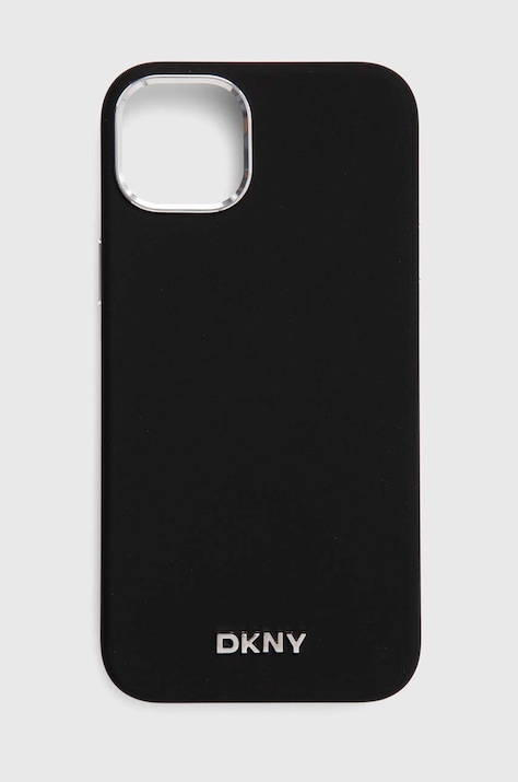 Dkny etui na telefon iPhone 15 Plus / 14 Plus 6.7" kolor czarny DKHMP15MSMCHLK