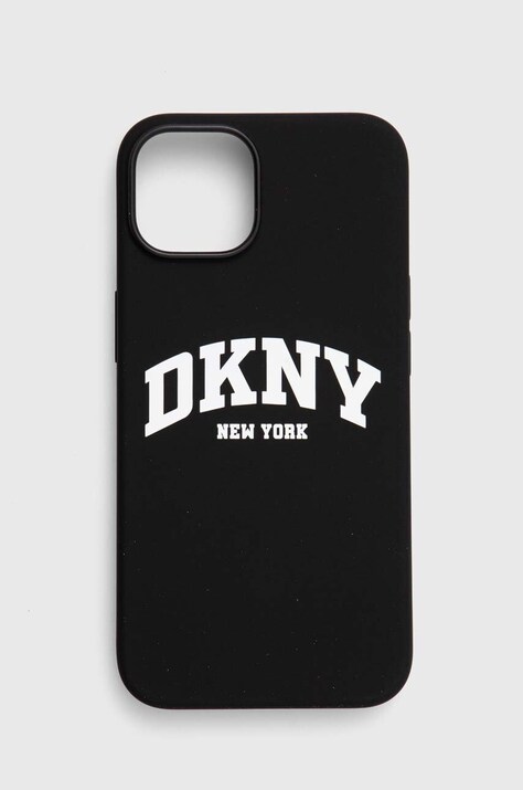 Чохол на телефон Dkny iPhone 14 / 15 / 13 колір чорний DKHMP14SSNYACH