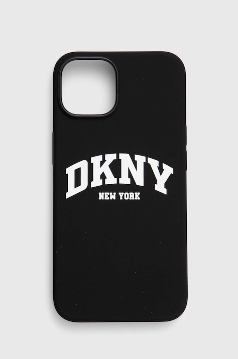 Dkny etui na telefon iPhone iPhone 14 / 15 / 13 6.1" kolor czarny DKHMP14SSNYACH