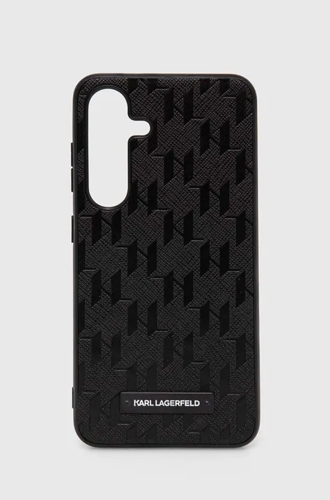 Чехол на телефон Karl Lagerfeld Samsung Galaxy S24 цвет чёрный KLHCS24SSAKLHPK