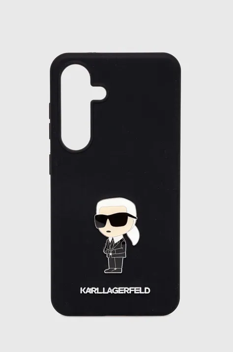 Чохол на телефон Karl Lagerfeld колір чорний KLHCS24SSMHKNPK