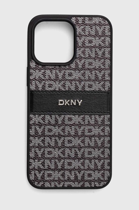 Etui za telefon Dkny iPhone 15 Pro Max 6.7 boja: crna, DKHCP15XPRTHSLK