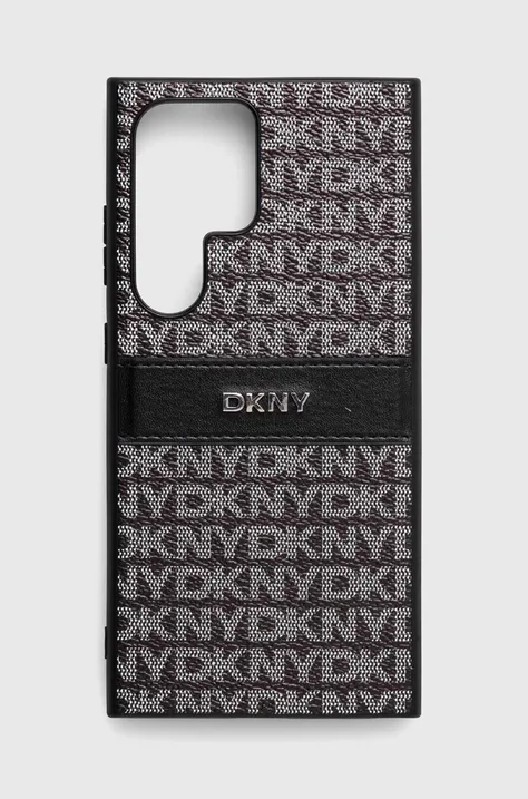 Etui za telefon Dkny S24 Ultra S928 boja: crna, DKHCS24LPRTHSLK