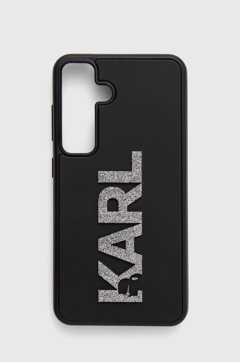 Θήκη κινητού Karl Lagerfeld S24 S921 χρώμα: μαύρο, KLHCS24S3DMBKCK