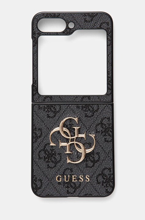 Guess etui pentru telefon Z Flip6 F741 culoarea negru, GUHCZF64GMGGR