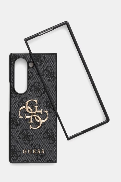 Guess etui pentru telefon Z Fold6 F956 culoarea negru, GUHCZFD64GMGGR
