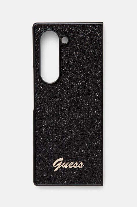 Guess etui pentru telefon Z Fold6 F956 culoarea negru, GUHCZFD6HGGSHK