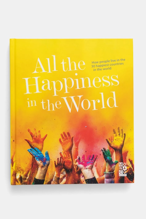 Kniha home & lifestyle All the Happiness in the World, English žltá farba