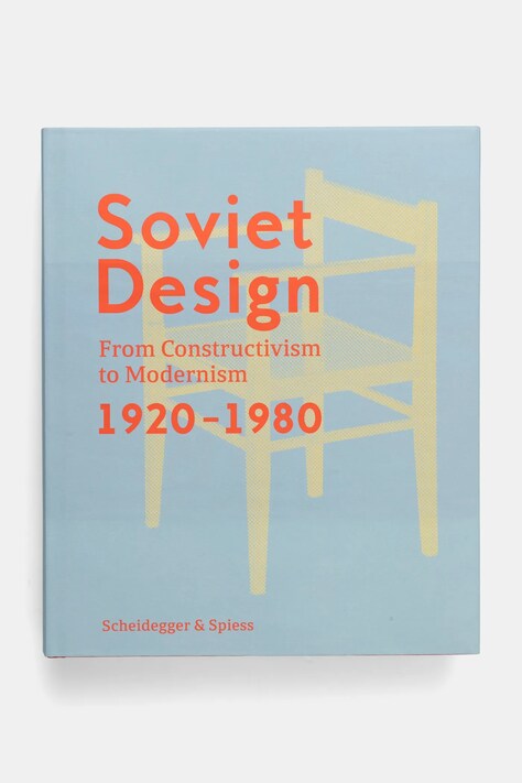 Knížka home & lifestyle Soviet Design by Kristina Krasnyanskaya, English více barev