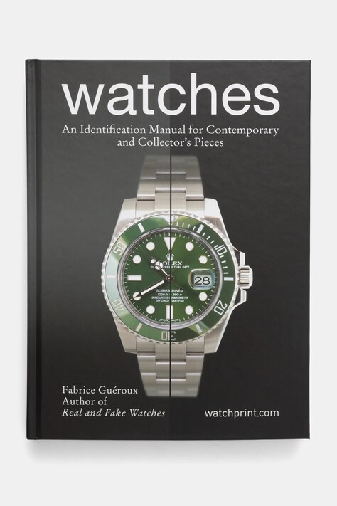 Kniha home & lifestyle Watches by Fabrice Gueroux, English čierna farba