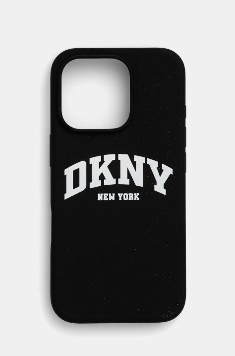 Etui za telefon Dkny iPhone 16 Pro 6.3 boja: crna, DKHMP16LSNYACH