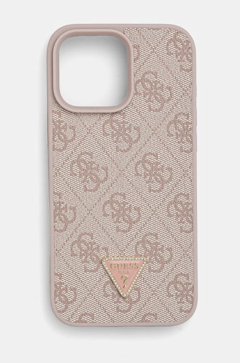 Guess custodia per telefono iPhone 16 Pro Max 6.9 colore rosa GUHCP16XP4TDPP