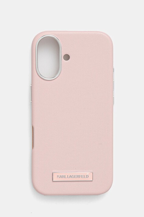Чехол на телефон Karl Lagerfeld iPhone 16 6.1 цвет розовый KLHMP16SPGMSRPP