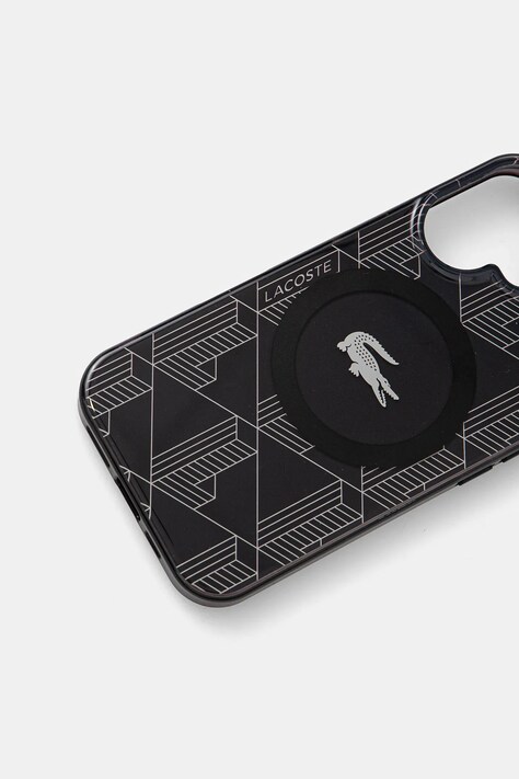 Чохол на телефон Lacoste iPhone 16 6.1 — AA00-AKU5N9, чорний — фото 2
