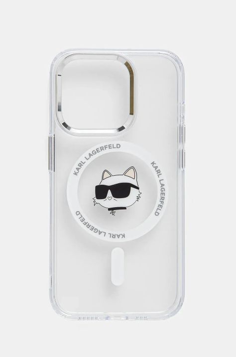 Etui za telefon Karl Lagerfeld iPhone 15 Pro 6.1 KLHMP15LHLSCHH