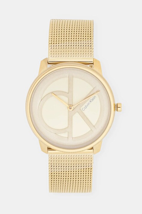 Hodinky Calvin Klein zlatá barva, 25200034