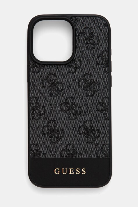 Guess Husa pentru telefon iPhone 16 Pro Max 6.9 culoarea gri, GUHCP16XG4GLGR