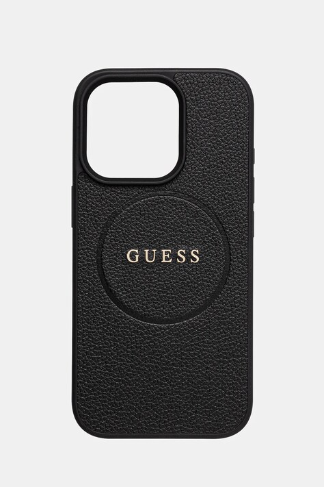Guess Husa pentru telefon iPhone 16 Pro 6.3 culoarea negru, GUHMP16LPGHSMMK