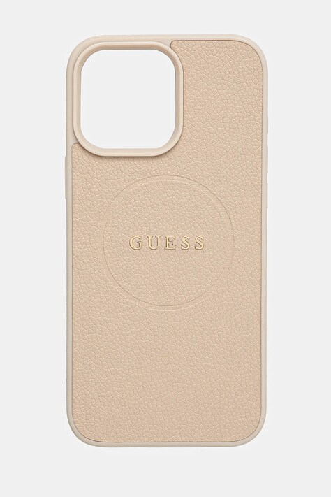 Чохол на телефон Guess iPhone 16 Pro Max 6.9 колір бежевий GUHMP16XPGHSMME