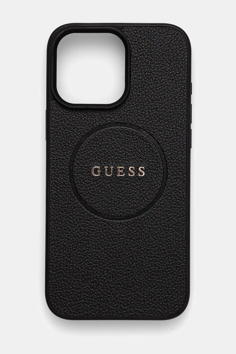 Guess Husa pentru telefon iPhone 16 Pro Max 6.9 culoarea negru, GUHMP16XPGHSMMK