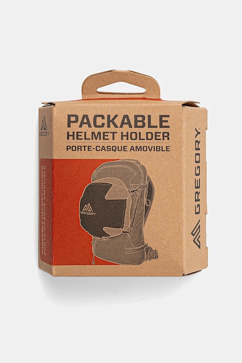 Držák na přilbu Gregory černá barva, PACKABLE.HELMET.HOLDER